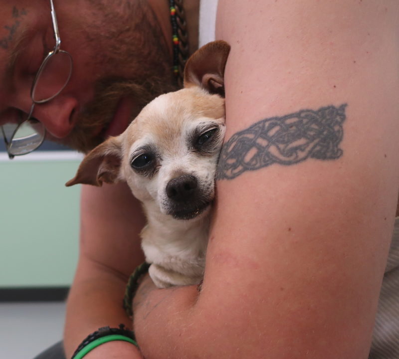 Best friends: John and Leroy count on each other for survival. 